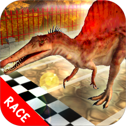 Игра Dino Pet Racing: Spinosaurus Run !! иконка