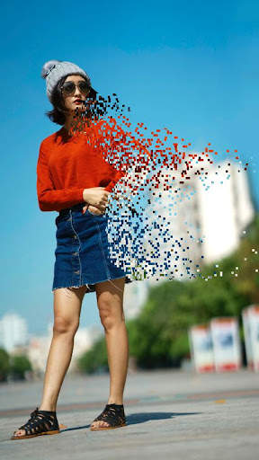 Pixel dispersion effect-Editor screenshot 8