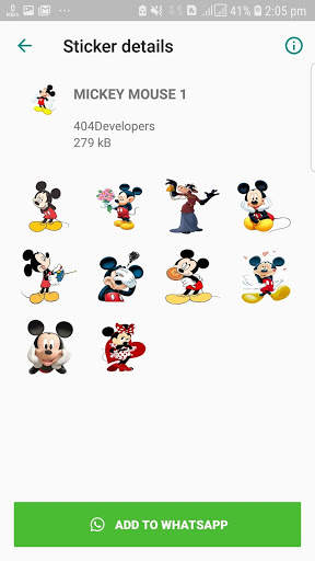 WA Cartoon Stickers Pro screenshot 5