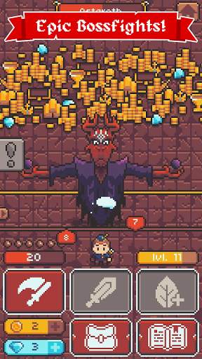 Eternis Heroes - Pixel Roguelike RPG screenshot 1