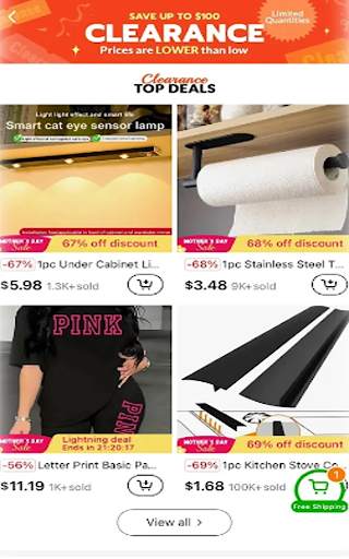 Temu Shopping guide App screenshot 3