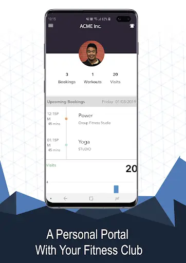 GymMaster Member Portal screenshot 1