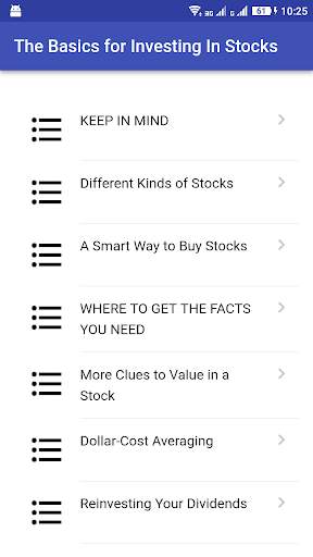 THE BASICS FOR INVESTING IN STOCKS screenshot 2