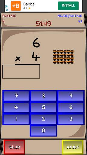 Moltiplicazioni Ninja screenshot 2