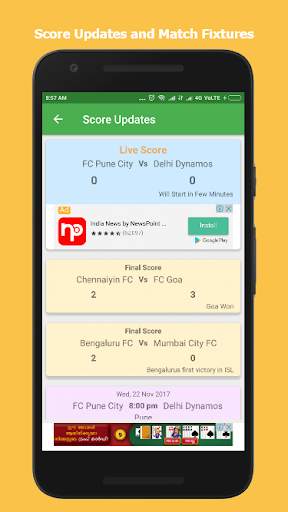Indian Football Updates - Latest News screenshot 3