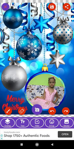 Merry Christmas:Greetings, GIF, Quote, Photoframes screenshot 5
