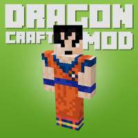 Mod Saiyan Goku Dragon Craft Z for MCPE icon