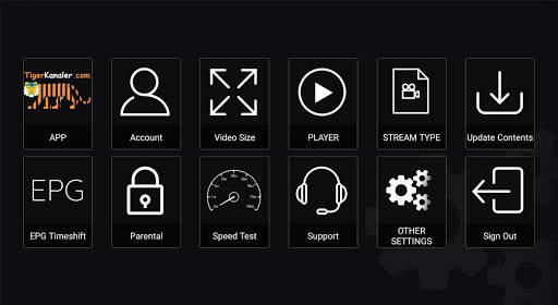 IPTV Tigerkanaler Player screenshot 8