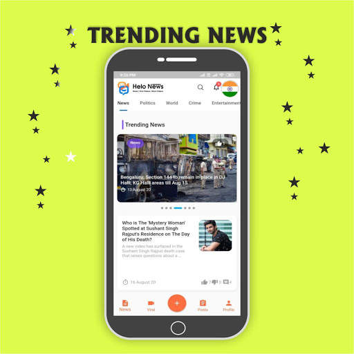 HeloNews - Trending News, Viral & Short Videos screenshot 1