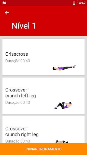 Treino Abdominal - ABS in 30 days screenshot 2