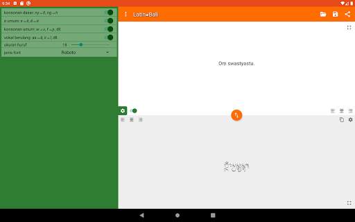 Transliterasi Aksara Bali screenshot 18