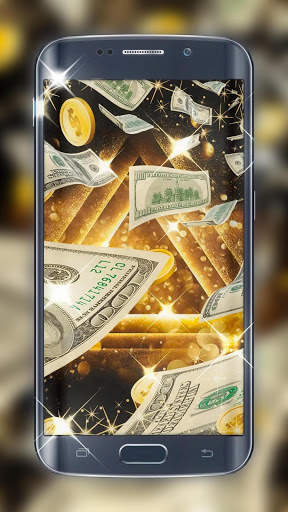 Money live wallpaper screenshot 1