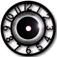 Black Clock Widget