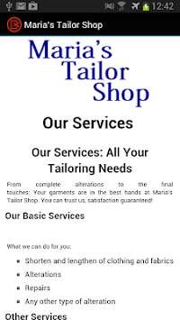 Maria's Tailor Shop screenshot 2