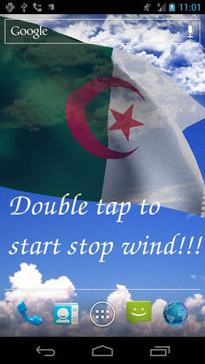 Algeria Flag Live Wallpaper screenshot 2