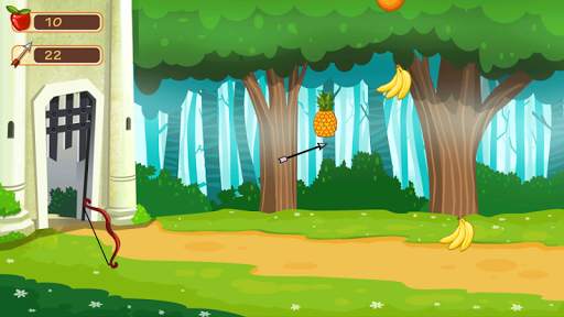 Fruit Splash Tiro con l'arco screenshot 3