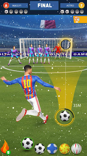 Soccer Kicks Strike Game screenshot 3