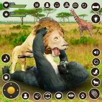 King Lion Beast : Animal Game logo