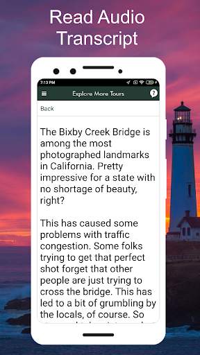 Pacific Coast Highway 1 Guide स्क्रीनशॉट 4