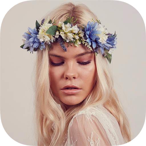 Crown Photo Ediot - Wear Flower Tiara 1.0