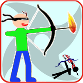 Baldi Ninja VS Stickman Archer icon