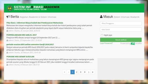 Siakad UNISDA Lamongan screenshot 4