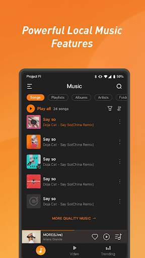 Music Player - MP3 Player   Video Player screenshot 2