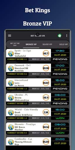 Bet Kings UK - Correct Scores/HTFT (No Ads) screenshot 11
