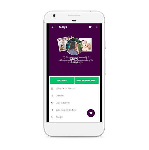 Christian Dating App - Meet, Chat & Share Photos screenshot 2
