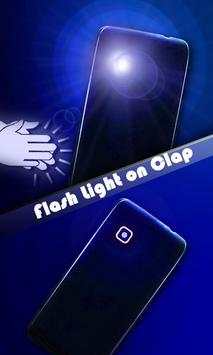 Flashlight on Clap screenshot 1