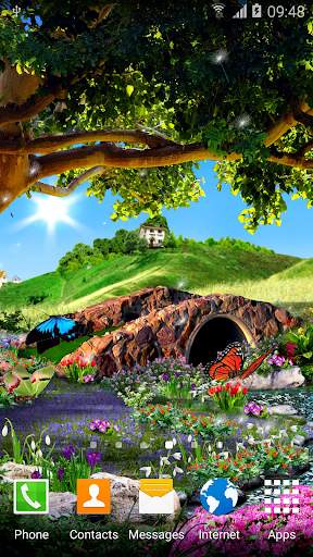 3D Бабочки Живые Обои скриншот 1