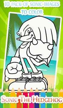 Advance Coloring book For Sonic Hero Dash screenshot 3