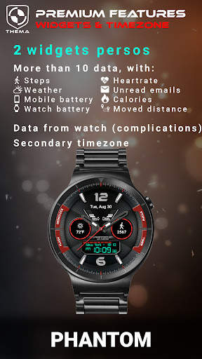 Phant Watch Face screenshot 4