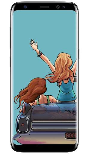 Girl BFF Wallpaper screenshot 2