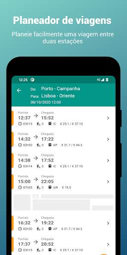 Catch UP - Horários e Atrasos Comboios de Portugal screenshot 5