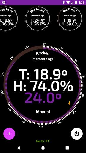 Smart Thermostat: termostato w screenshot 2