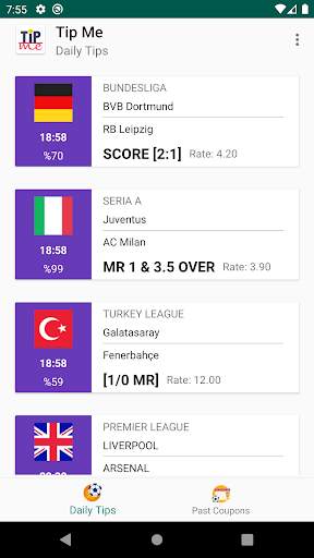 Tip Me - Free Betting Tips screenshot 2