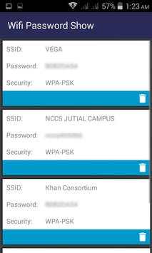 Wifi Password (Root) screenshot 1