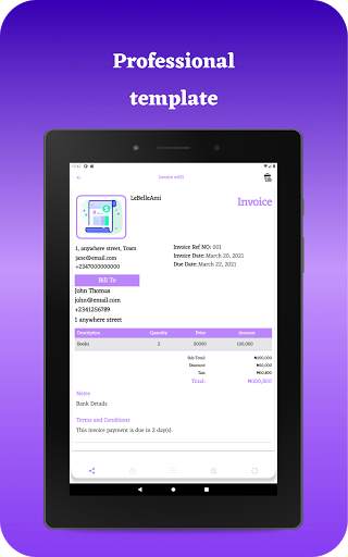 Billing - Invoice, Receipt & Client Management App screenshot 22