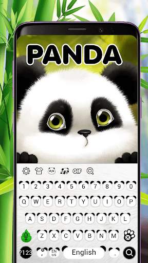 Panda Keyboard Theme screenshot 1