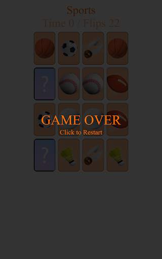 Memory Game - Sports screenshot 8