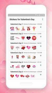 Romantic Love Stickers for Messenger WAStickerApps screenshot 2