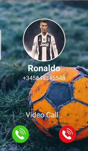 Fake C RONALDO Video Call screenshot 1