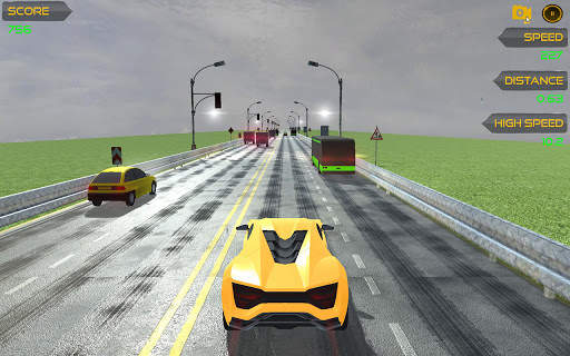 Highway Car Racing - 3D Traffic Racing screenshot 8