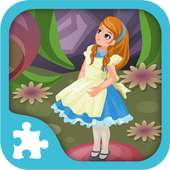 Alice in Wonderland Puzzle logo