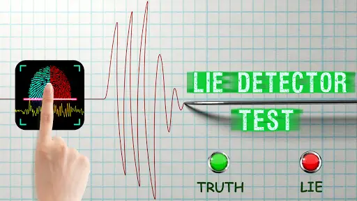 Lie Detector Test Fingerprint Prank скриншот 1