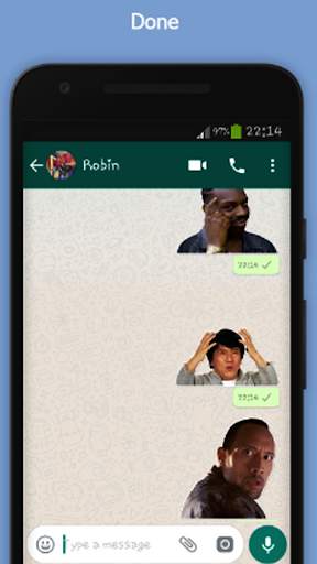 New  Stickers for Whatsapp - WAStickerApps screenshot 1