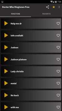Doctor Who Ringtones Free screenshot 6