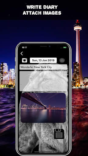 Black Diary - Secret Diary with Lock -Dark Journal screenshot 4