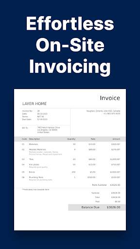 Easy Invoice & Estimates Maker screenshot 1